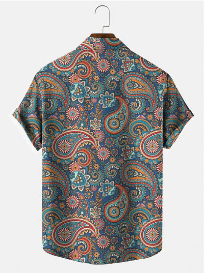 Paisley Print Multicolor Shirt